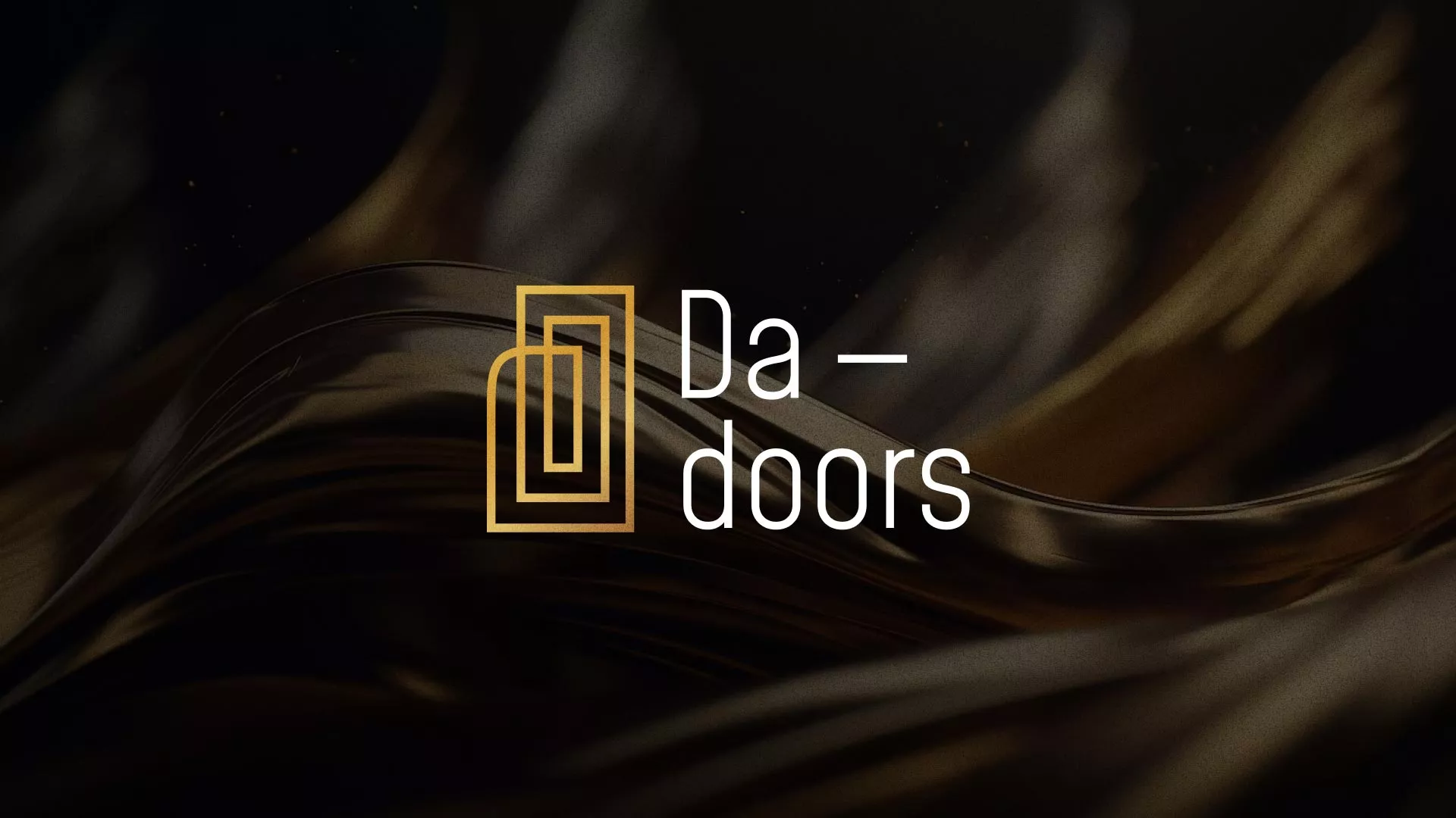 Разработка логотипа для компании «DA-DOORS» в Сыктывкаре